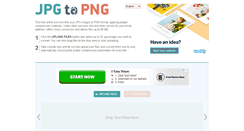 Desktop Screenshot of jpg2png.com